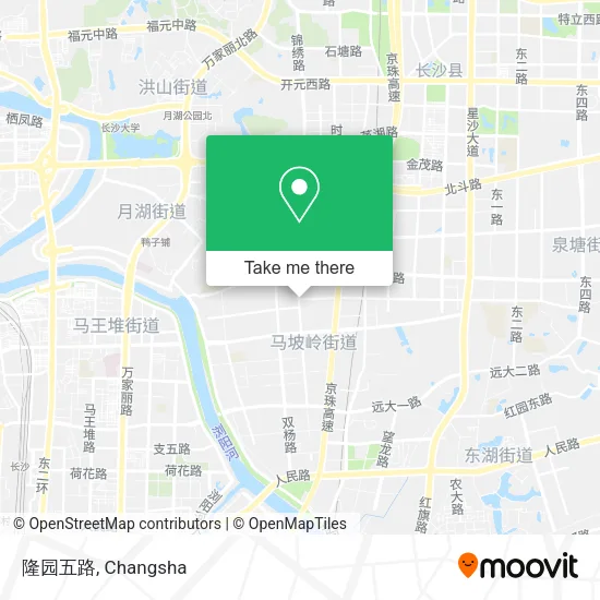 隆园五路 map