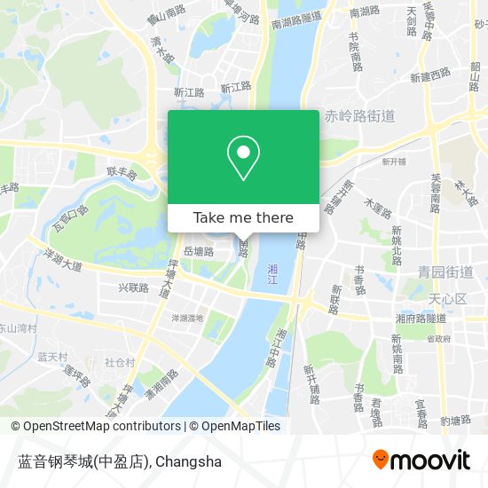 蓝音钢琴城(中盈店) map