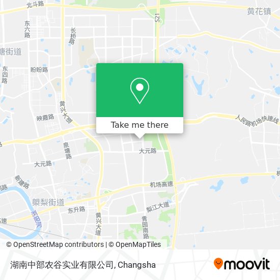 湖南中部农谷实业有限公司 map