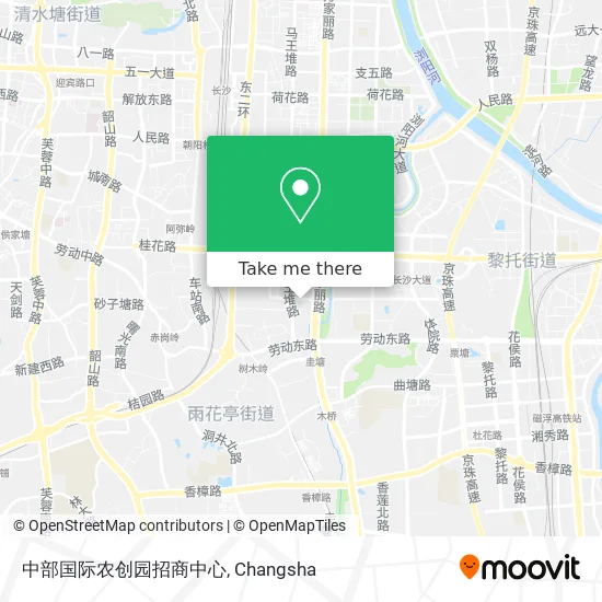 中部国际农创园招商中心 map