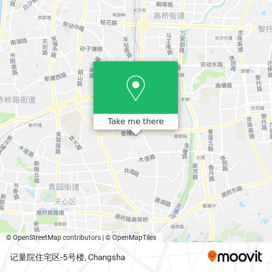 记量院住宅区-5号楼 map