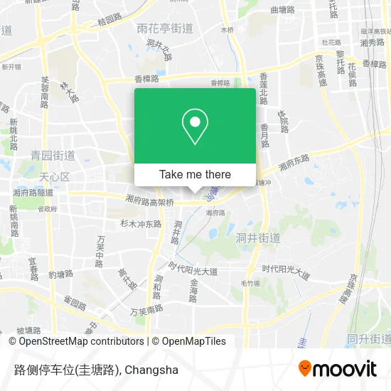 路侧停车位(圭塘路) map