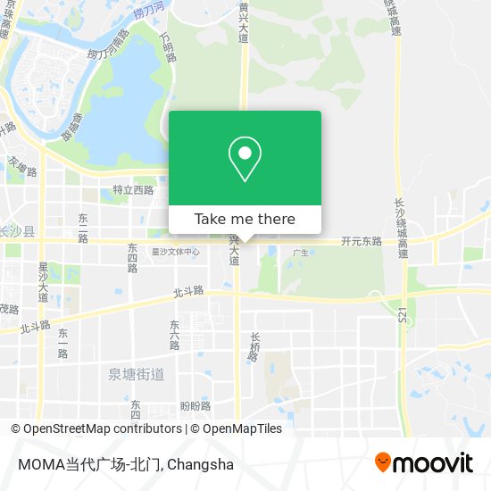 MOMA当代广场-北门 map