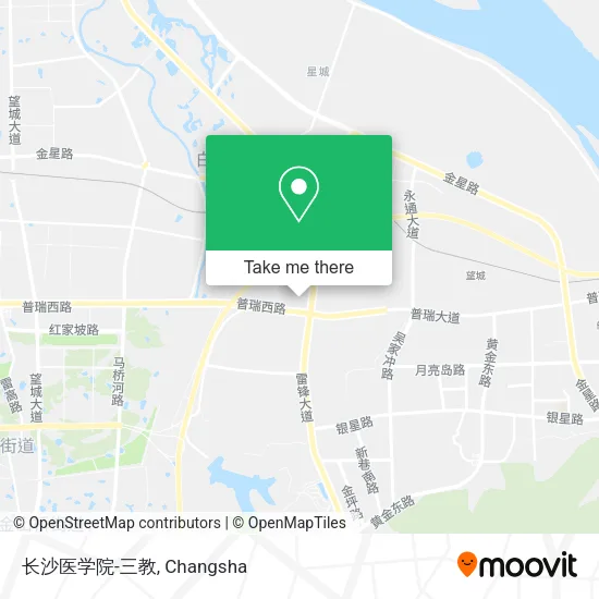 长沙医学院-三教 map