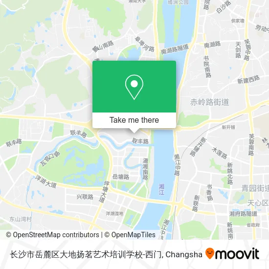 长沙市岳麓区大地扬茗艺术培训学校-西门 map