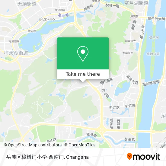岳麓区樟树门小学-西南门 map