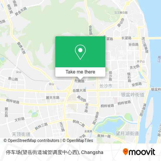 停车场(望岳街道城管调度中心西) map