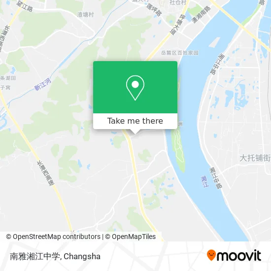 南雅湘江中学 map