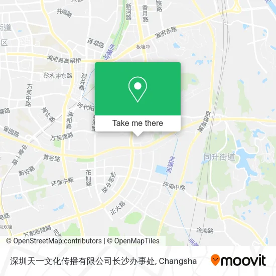 深圳天一文化传播有限公司长沙办事处 map