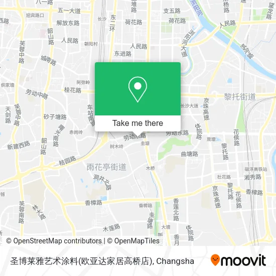 圣博莱雅艺术涂料(欧亚达家居高桥店) map