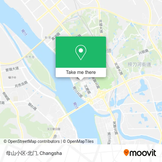 母山小区-北门 map