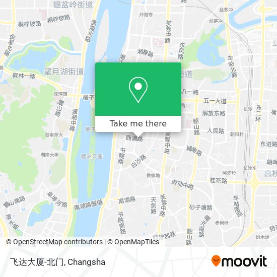 飞达大厦-北门 map