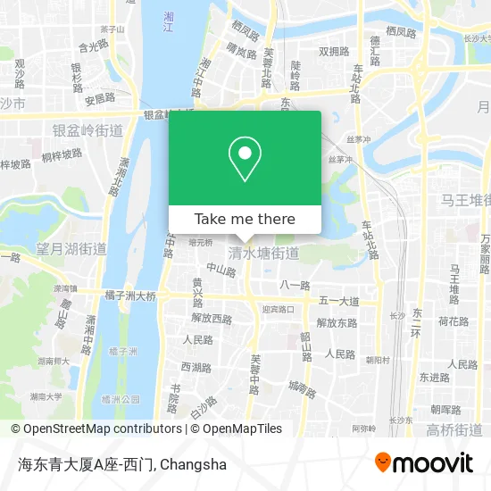海东青大厦A座-西门 map