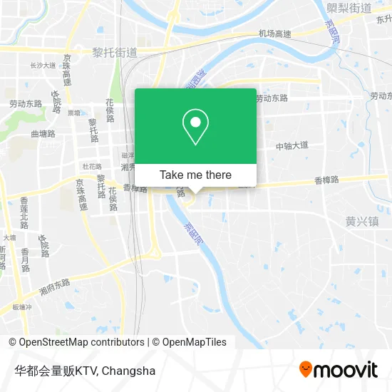 华都会量贩KTV map
