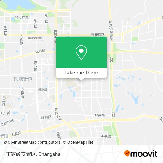 丁家岭安置区 map