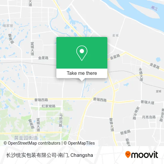 长沙统实包装有限公司-南门 map