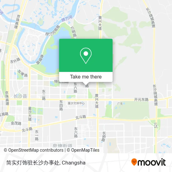 简实灯饰驻长沙办事处 map