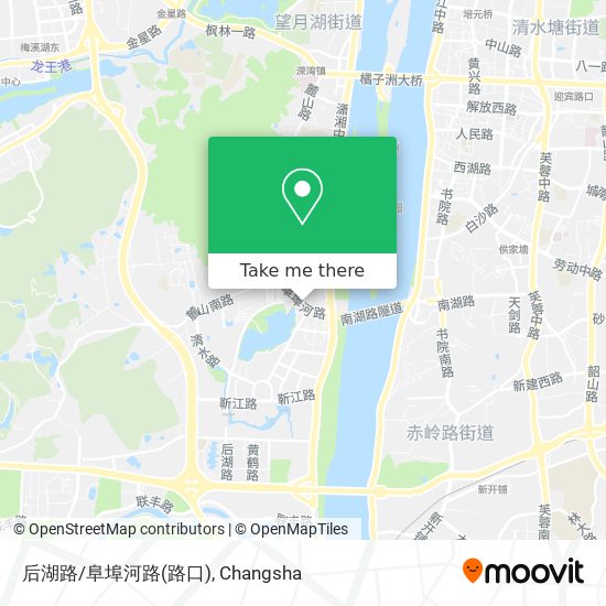后湖路/阜埠河路(路口) map