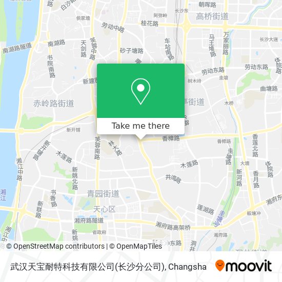 武汉天宝耐特科技有限公司(长沙分公司) map