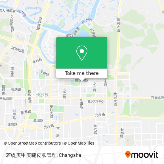 若缇美甲美睫皮肤管理 map
