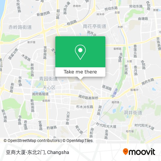 亚商大厦-东北2门 map