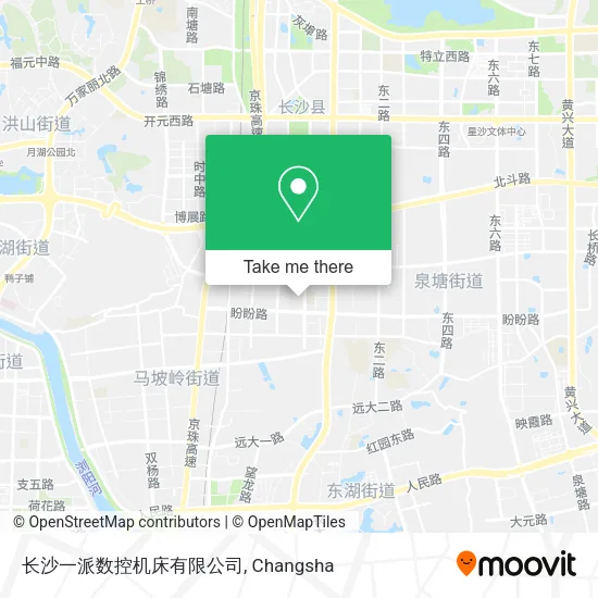 长沙一派数控机床有限公司 map