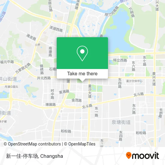 新一佳-停车场 map