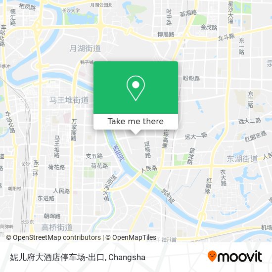 妮儿府大酒店停车场-出口 map