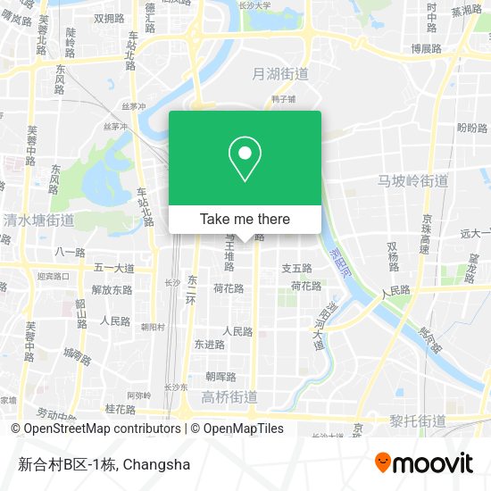 新合村B区-1栋 map