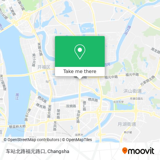 车站北路福元路口 map