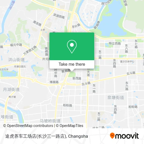 途虎养车工场店(长沙三一路店) map