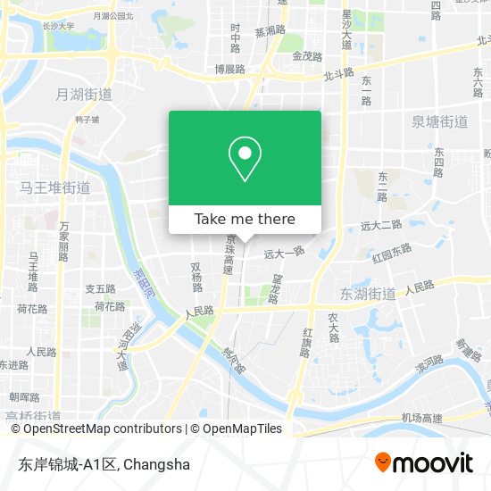 东岸锦城-A1区 map