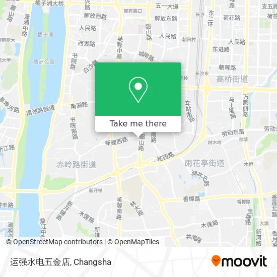 运强水电五金店 map