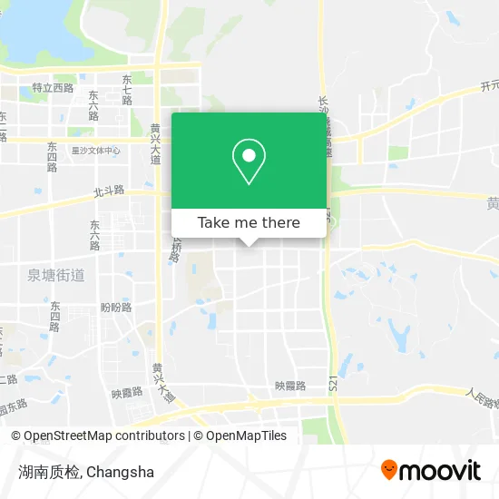 湖南质检 map