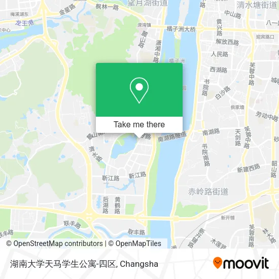 湖南大学天马学生公寓-四区 map