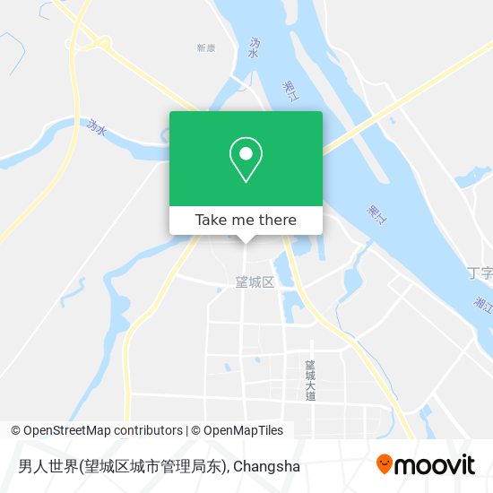 男人世界(望城区城市管理局东) map