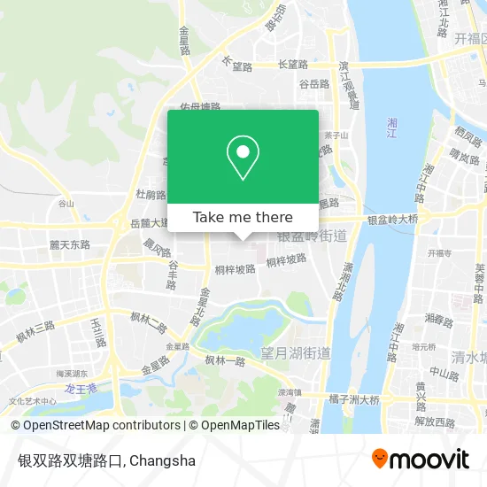 银双路双塘路口 map