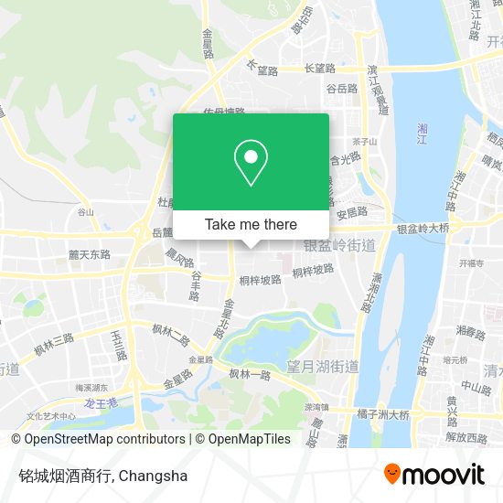 铭城烟酒商行 map