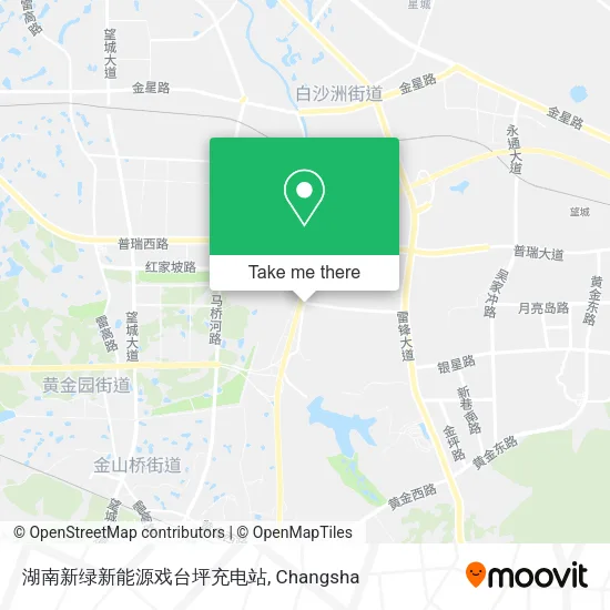 湖南新绿新能源戏台坪充电站 map