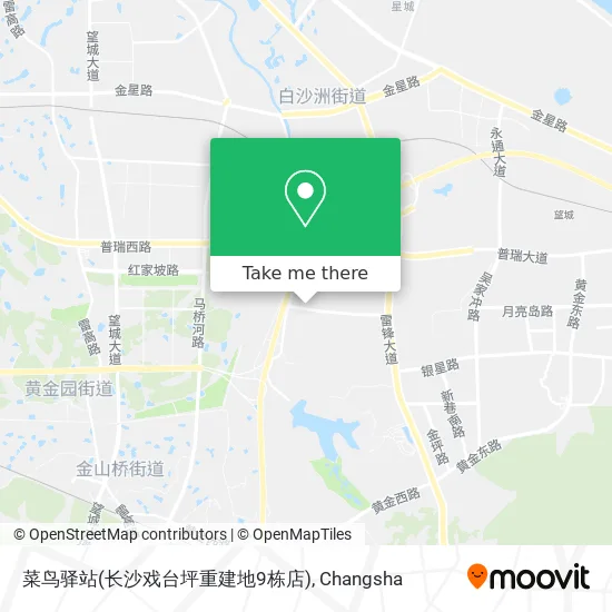 菜鸟驿站(长沙戏台坪重建地9栋店) map