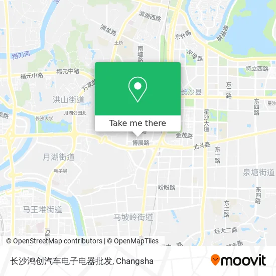 长沙鸿创汽车电子电器批发 map