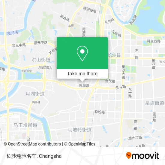 长沙瀚驰名车 map