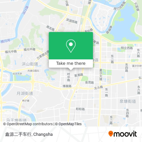 鑫源二手车行 map