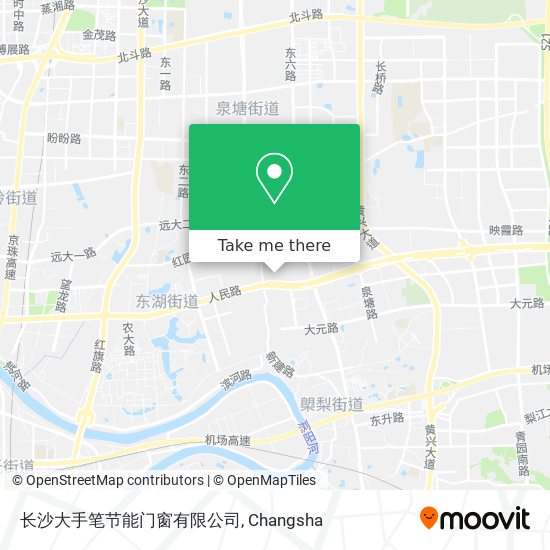 长沙大手笔节能门窗有限公司 map