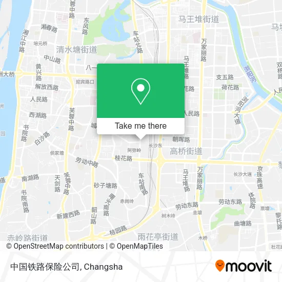 中国铁路保险公司 map