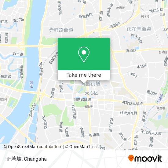 正塘坡 map