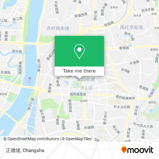 正塘坡 map