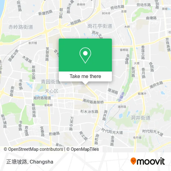 正塘坡路 map