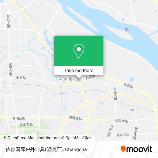 依肯国际户外钓具(望城店) map