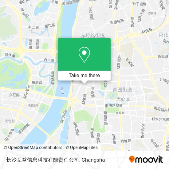 长沙互益信息科技有限责任公司 map